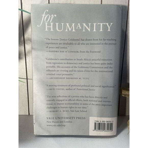 For Humanity: Reflections of a War Crimes Investigator By Richard J. Goldstone H - Picture 4 of 6